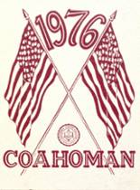 Coahoma Junior College 1976 yearbook cover photo