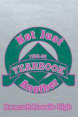 1995 Bancroft High School Yearbook from Bancroft, Nebraska cover image