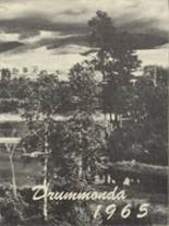 Drummond High School 1965 yearbook cover photo