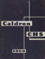 Central High School 1959 yearbook cover photo