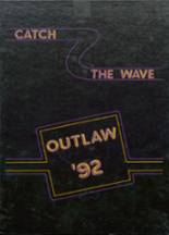 Weleetka High School 1992 yearbook cover photo