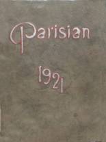 Johnson-St. Paris High School 1921 yearbook cover photo