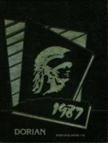 Deptford Township High School 1987 yearbook cover photo