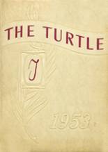 Turtle Lake High School 1953 yearbook cover photo