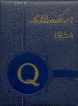 Quitman High School 1954 yearbook cover photo