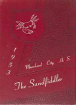 Morehead City High School 1953 yearbook cover photo