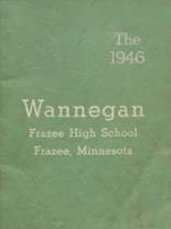 Frazee High School 1946 yearbook cover photo