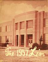 Greenville High School 1957 yearbook cover photo