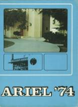 Santa Ana High School 1974 yearbook cover photo