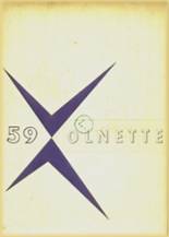 1959 Olney High School Yearbook from Northwood, Ohio cover image