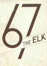 Elk City High School 1967 yearbook cover photo