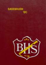 1980 Brush High School Yearbook from Brush, Colorado cover image