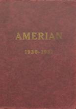 Amery High School 1930 yearbook cover photo