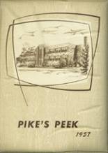 Pike High School 1957 yearbook cover photo
