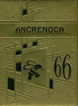 Anderson Creek High School 1966 yearbook cover photo