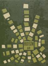 Hudson High School 1969 yearbook cover photo