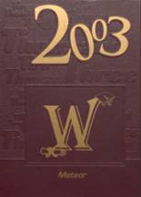 Winslow High School 2003 yearbook cover photo