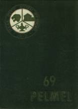 Pell City High School 1969 yearbook cover photo