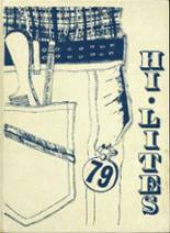 Monroe Central High School 1954 yearbook cover photo
