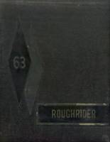 Bokchito High School 1963 yearbook cover photo