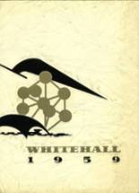 Whitehall High School 1959 yearbook cover photo