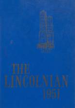 Lincoln High School 1951 yearbook cover photo