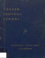 Goshen Central High School 1952 yearbook cover photo