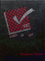 Madison Heights High School 1987 yearbook cover photo