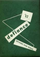 Defiance High School 1952 yearbook cover photo