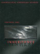 2005 Evangelical Christian High School Yearbook from Ft. myers, Florida cover image