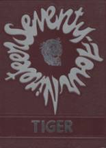 Troup High School 1974 yearbook cover photo