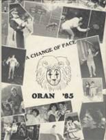 Orange High School 1985 yearbook cover photo