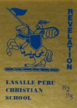 Lasalle-Peru Christian High School 1983 yearbook cover photo