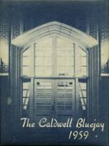 Caldwell High School 1959 yearbook cover photo