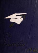St. Vincent's High School 1956 yearbook cover photo
