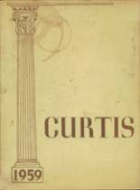 Curtis High School 1959 yearbook cover photo