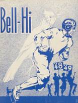 Bellville High School 1949 yearbook cover photo