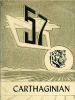 1957 Carthage High School Yearbook from Carthage, Missouri cover image