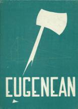 Eugene High School 1956 yearbook cover photo