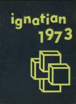 St. Ignatius High School 1973 yearbook cover photo