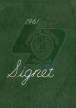 Madison Heights High School 1961 yearbook cover photo