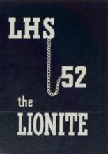 Lyons High School 1952 yearbook cover photo