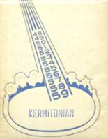 1959 Kermit High School Yearbook from Kermit, West Virginia cover image