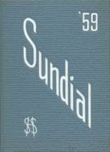 Sunset Hill School 1959 yearbook cover photo