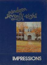 Monticello High School 1978 yearbook cover photo