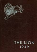 Red Lion Area High School 1939 yearbook cover photo