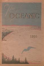 Old Orchard Beach High School 1931 yearbook cover photo