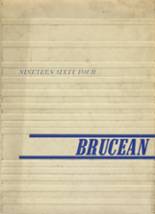 Bruce Street High School 1964 yearbook cover photo
