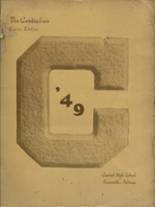 1949 Central High School Yearbook from Evansville, Indiana cover image