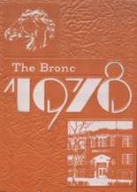 1978 Burns High School Yearbook from Burns, Wyoming cover image